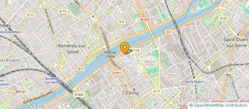 localisation de l'entreprise MONSIEUR GARRY WAUTERS à CLICHY