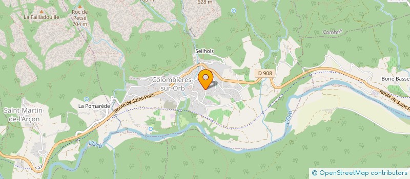 localisation de l'entreprise MONSIEUR GARY ALDERSON à COLOMBIERES SUR ORB