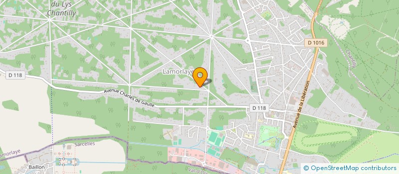 localisation de l'entreprise MONSIEUR GARY AMMAR  ORRY-LA-VILLE