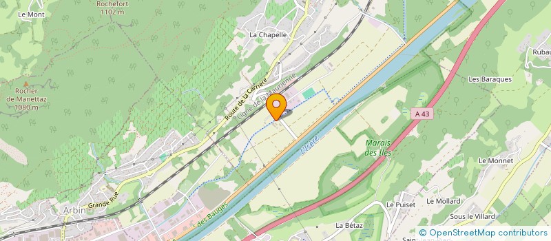 localisation de l'entreprise MONSIEUR GARY ARNAUD  VAL-D'ARC