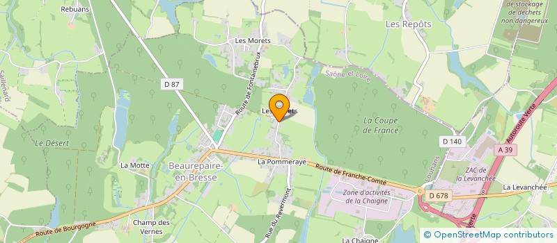 localisation de l'entreprise MONSIEUR GARY BALLAND  WITTELSHEIM