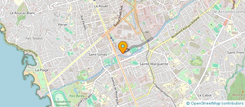 localisation de l'entreprise MONSIEUR GARY BEAUJOIN à MARSEILLE