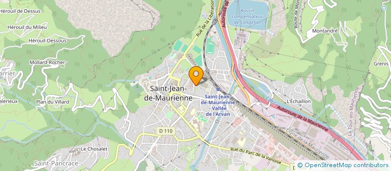 localisation de l'entreprise MONSIEUR GARY BOARETTO  SAINT-JEAN-DE-MAURIENNE