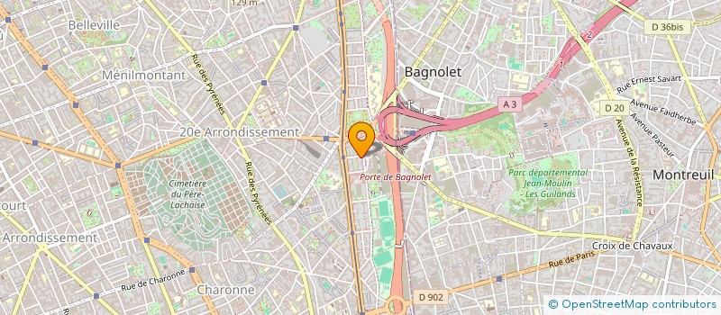 localisation de l'entreprise MONSIEUR GARY BOULESTIN  PARIS