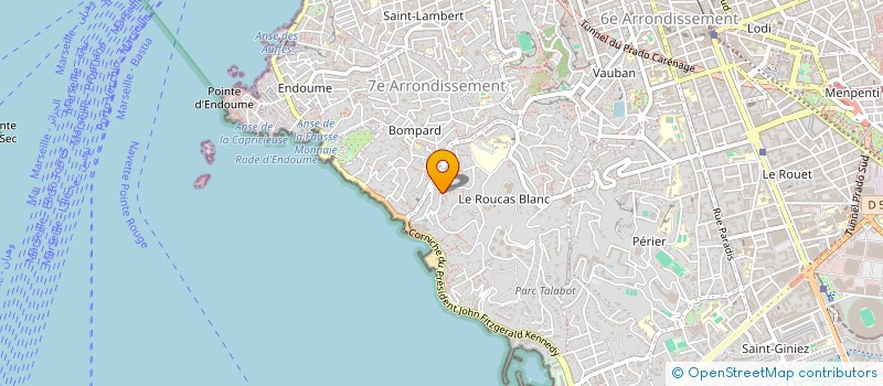 localisation de l'entreprise MONSIEUR GARY BREUNIG  MARSEILLE