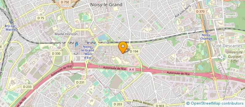 localisation de l'entreprise MONSIEUR GARY BROOKSON à NOISY-LE-GRAND