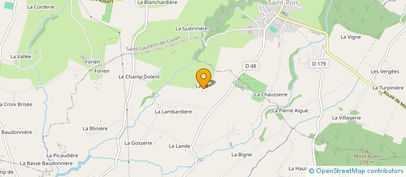 localisation de l'entreprise MONSIEUR GARY BRUCE à CUVES