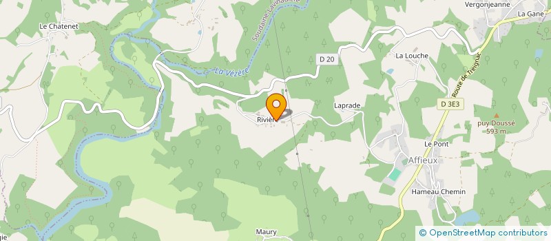 localisation de l'entreprise MONSIEUR GARY BURROWS  AFFIEUX