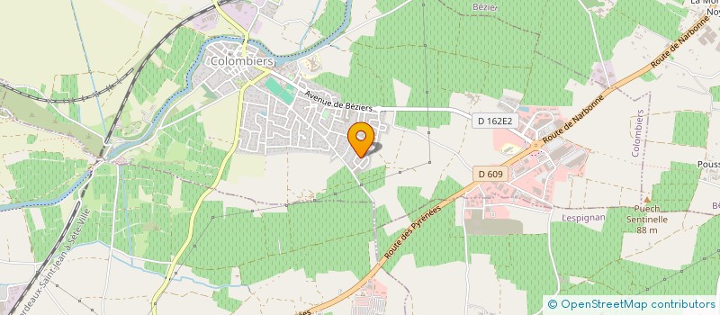 localisation de l'entreprise MONSIEUR GARY CHOUFA à COLOMBIERS