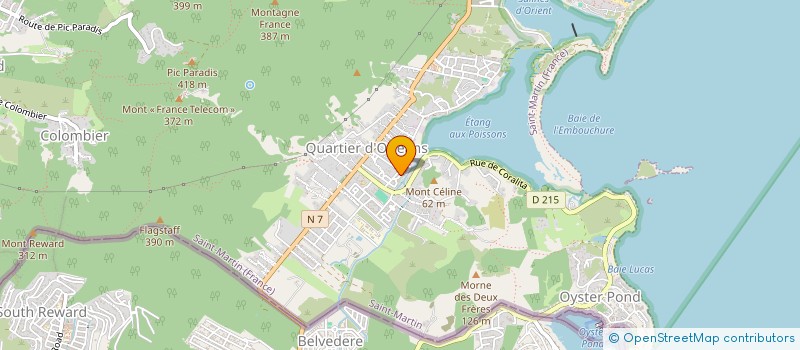 localisation de l'entreprise MONSIEUR GARY COLT  SAINT MARTIN