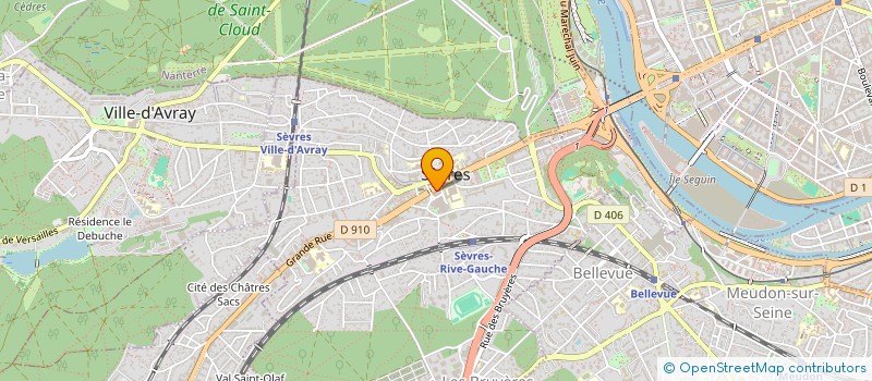 localisation de l'entreprise MONSIEUR GARY DORKELD à SEVRES