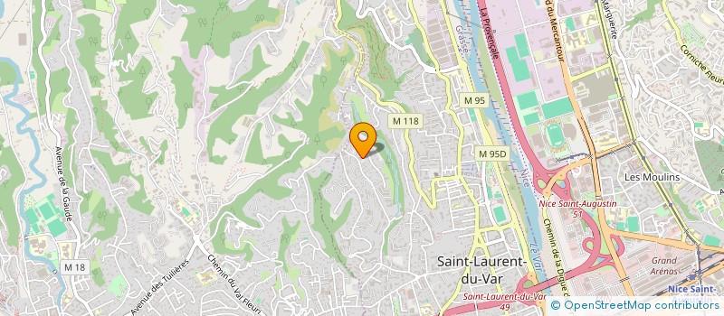 localisation de l'entreprise MONSIEUR GARY EXCOFFIER à SAINT-LAURENT-DU-VAR