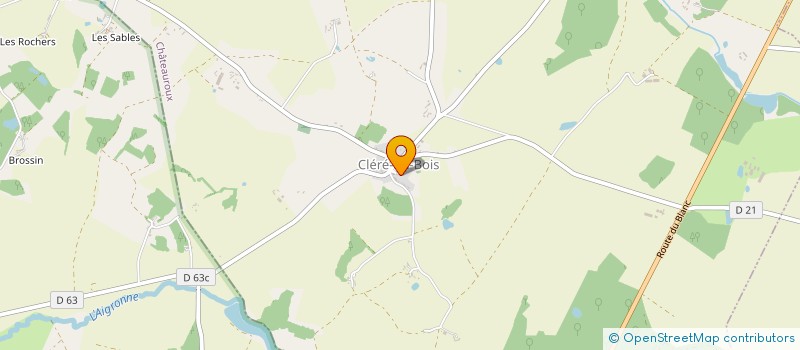 localisation de l'entreprise MONSIEUR GARY GALE à CLERE-DU-BOIS