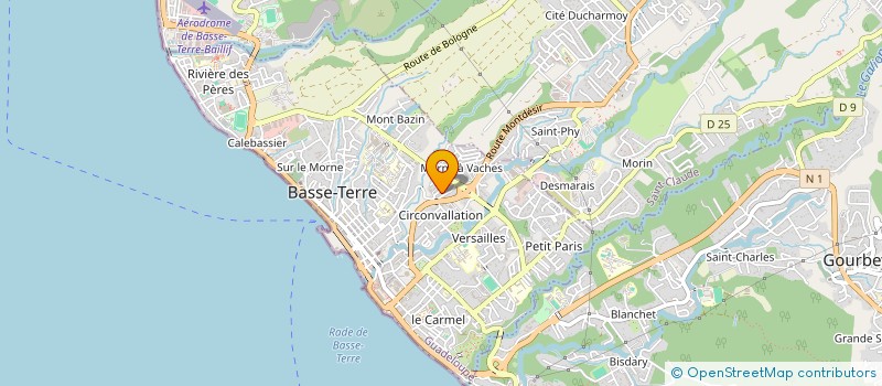 localisation de l'entreprise MONSIEUR GARY GALIPO  BASSE-TERRE