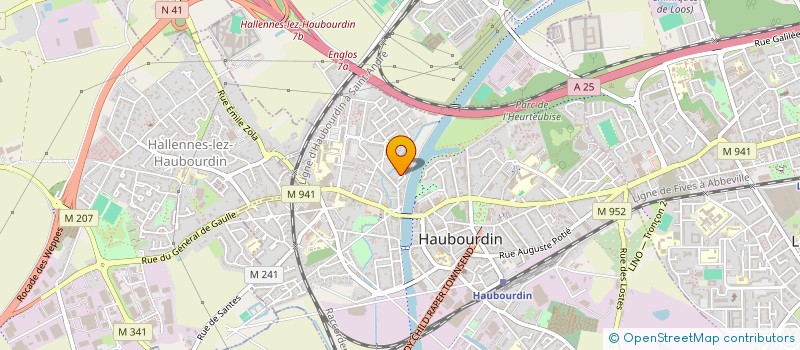 localisation de l'entreprise MONSIEUR GARY GARY WAYNE HELLMAN II  HAUBOURDIN