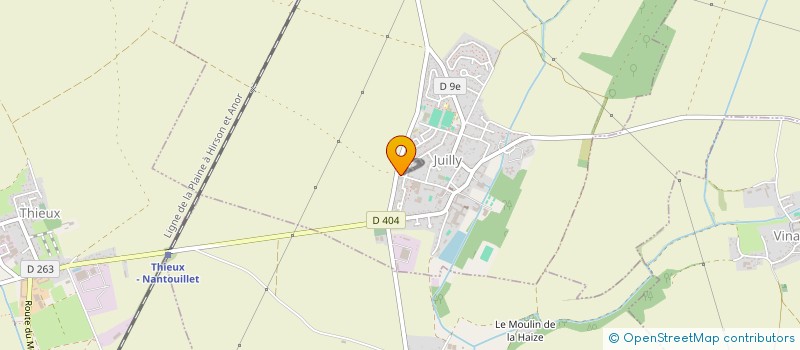localisation de l'entreprise MONSIEUR GARY GOUALA à JUILLY