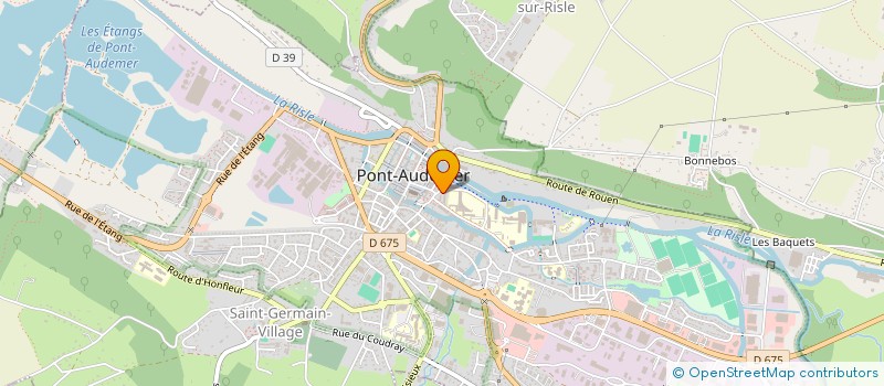 localisation de l'entreprise MONSIEUR GARY GOUSSE à PONT-AUDEMER