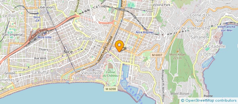 localisation de l'entreprise MONSIEUR GARY GUBBINS à NICE