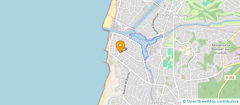 localisation de l'entreprise MONSIEUR GARY HAMMOND  CAPBRETON