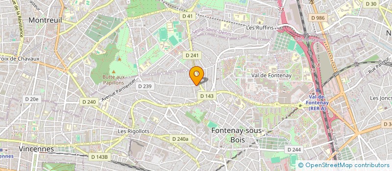 localisation de l'entreprise MONSIEUR GARY HARBOUN à FONTENAY-SOUS-BOIS