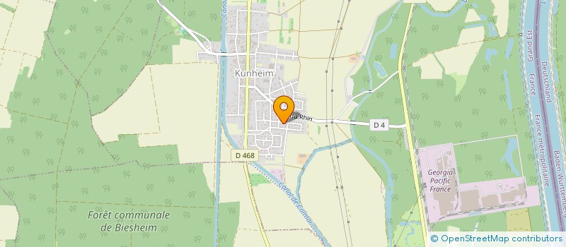 localisation de l'entreprise MONSIEUR GARY HEIDMANN  BALTZENHEIM