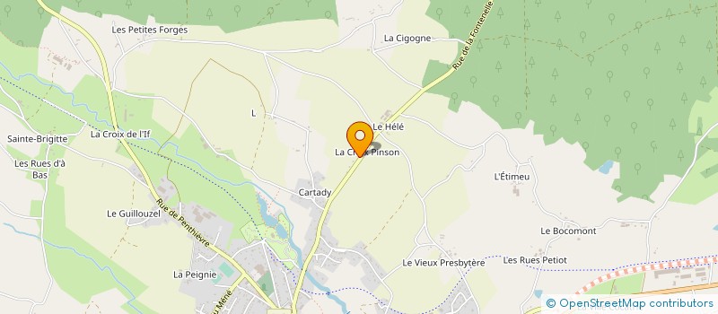 localisation de l'entreprise MONSIEUR GARY IAN CLARKE  MERDRIGNAC