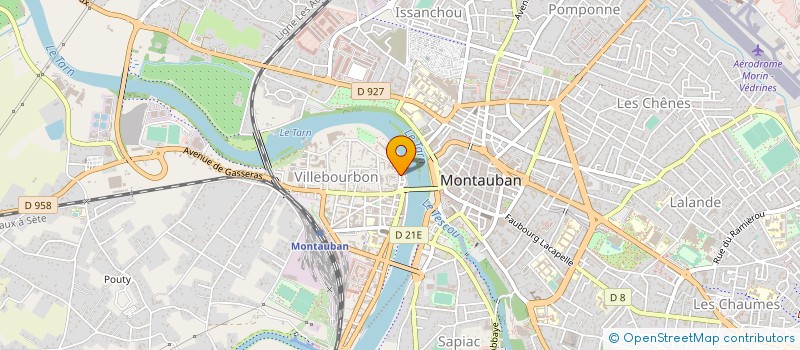 localisation de l'entreprise MONSIEUR GARY JOURDIA  MONTAUBAN