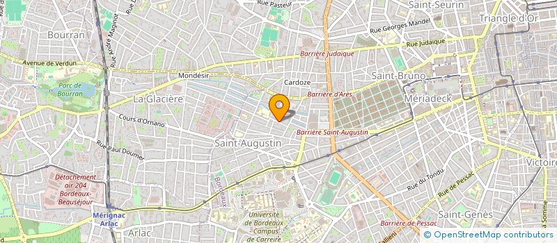 localisation de l'entreprise MONSIEUR GARY LAFITTE  BORDEAUX