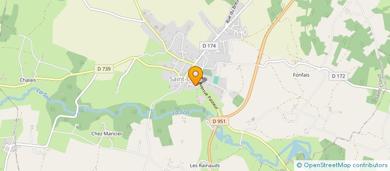 localisation de l'entreprise MONSIEUR GARY MC DONALD à SAINT-CLAUD