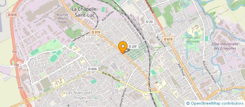 localisation de l'entreprise MONSIEUR GARY MOESON  TROYES