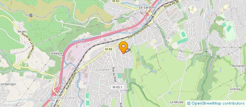 localisation de l'entreprise MONSIEUR GARY PAULIN  LORETTE