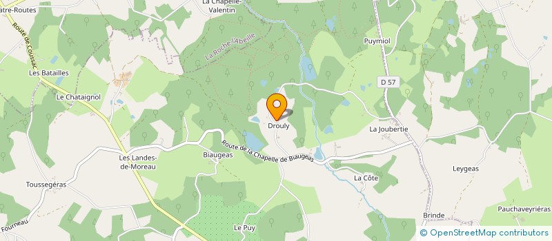 localisation de l'entreprise MONSIEUR GARY PEARSON à COUSSAC-BONNEVAL