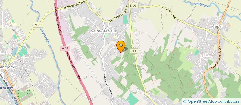 localisation de l'entreprise MONSIEUR GARY RENARD  SAINT-SAUVEUR