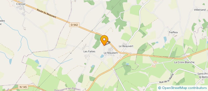 localisation de l'entreprise MONSIEUR GARY ROBINSON à DOMPIERRE-LES-EGLISES