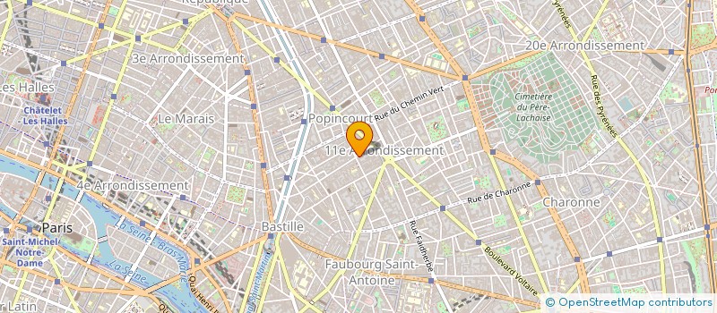 localisation de l'entreprise MONSIEUR GARY ROLAND  PARIS