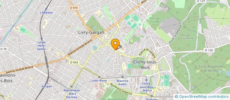 localisation de l'entreprise MONSIEUR GARY SEBASTIEN à LIVRY-GARGAN