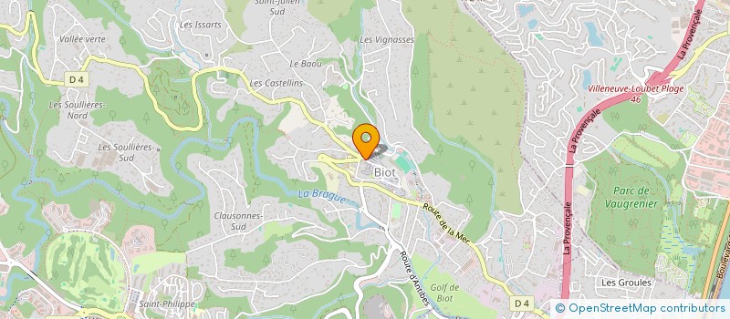 localisation de l'entreprise MONSIEUR GARY SIMMONS  BIOT