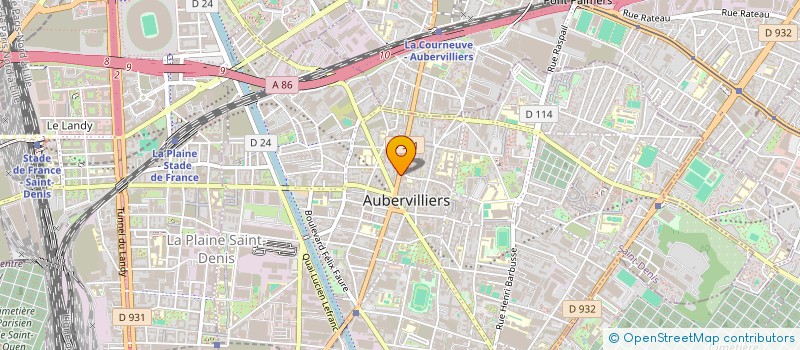 localisation de l'entreprise MONSIEUR GARY TAIEB à AUBERVILLIERS