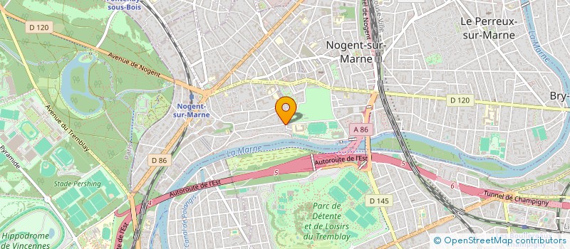 localisation de l'entreprise MONSIEUR GARY TERVIL  NOGENT-SUR-MARNE