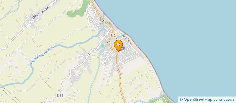 localisation de l'entreprise MONSIEUR GARY THIBURCE  SAINT-BENOIT