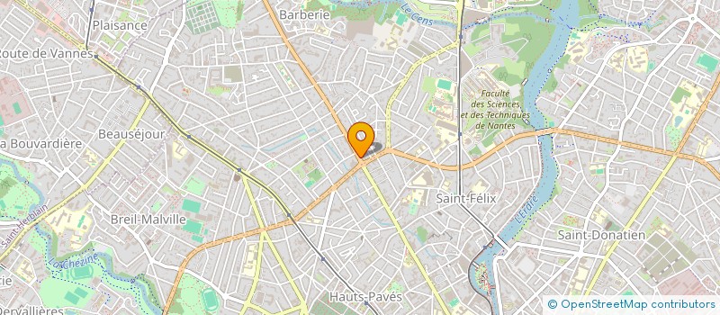 localisation de l'entreprise MONSIEUR GARY VAZEILLE à NANTES
