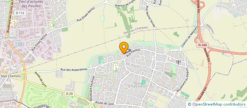 localisation de l'entreprise MONSIEUR GARY WOODMAN à CHASSIEU