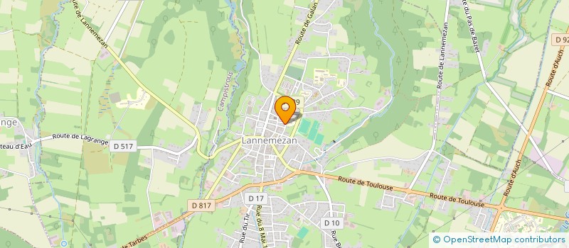 localisation de l'entreprise MONSIEUR GASPAR DE SOUSA à LANNEMEZAN