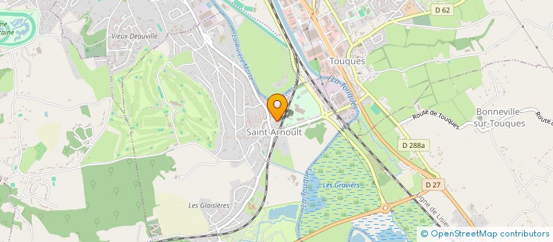 localisation de l'entreprise MONSIEUR GASPAR HERBAIN  SAINT-ARNOULT