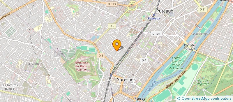 localisation de l'entreprise MONSIEUR GASPAR LEBACQ à SURESNES