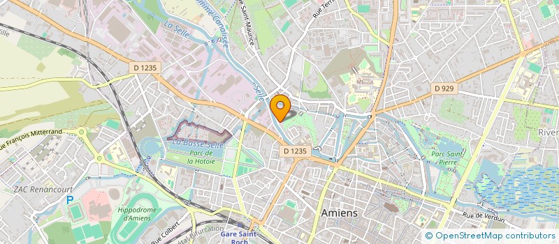 localisation de l'entreprise MONSIEUR GASPARD BACLET à AMIENS