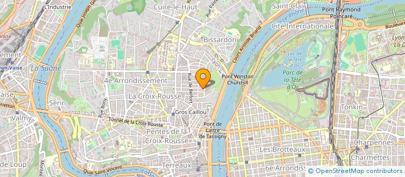 localisation de l'entreprise MONSIEUR GASPARD BEGUE à LYON