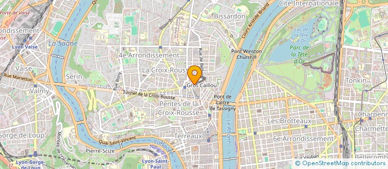 localisation de l'entreprise MONSIEUR GASPARD BENOIT  LYON