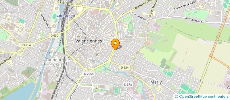 localisation de l'entreprise MONSIEUR GASPARD BLAS  VALENCIENNES