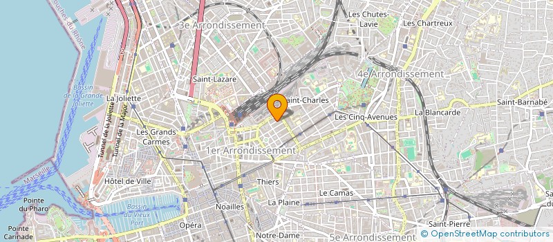 localisation de l'entreprise MONSIEUR GASPARD BLETON à MARSEILLE